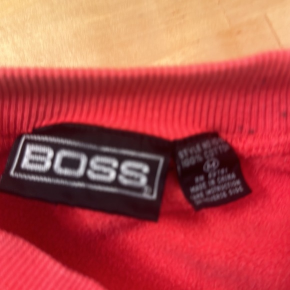 BOSS by Hugo Boss Crew Neck Sweatshirt Size M - Picture 3 of 3